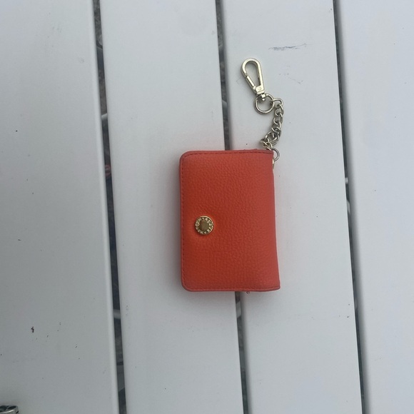Orange Cardholder Keychain Wallet - Picture 2 of 12
